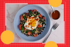 a recipe photo of the Black Beans, Rice & Fried Egg