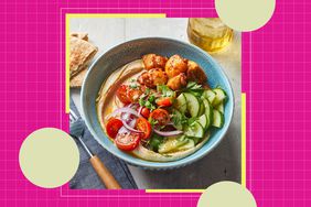 a recipe photo of the Chicken Hummus Bowls