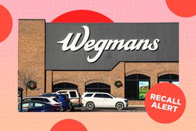Image of Wegmans storefront with "Recall Alert" burst